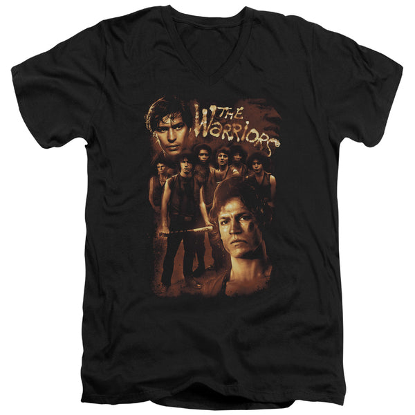 Warriors - 9 Warriors Short Sleeve Adult V Neck