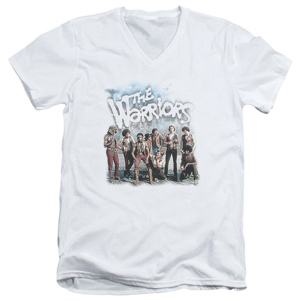 Warriors - Amusement Short Sleeve Adult V Neck