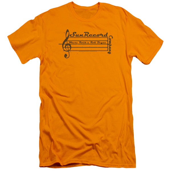 Sun Records - Music Staff Premuim Canvas Adult Slim Fit 30/1