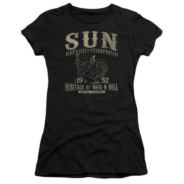 Sun Records - Rockabilly Bird Short Sleeve Junior Sheer