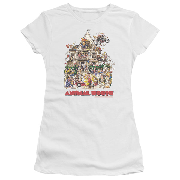 Animal House - Poster Art Short Sleeve Junior Sheer