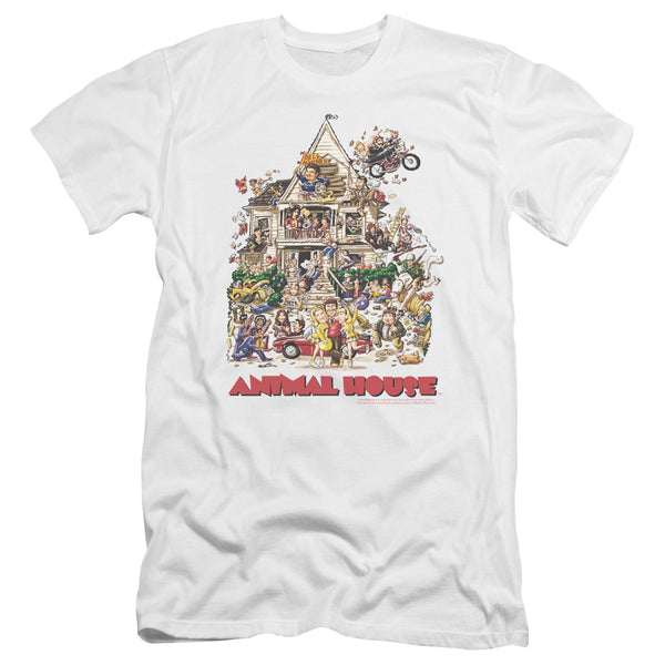 Animal House - Poster Art Premuim Canvas Adult Slim Fit 30/1