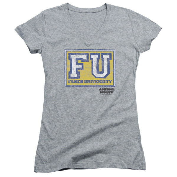 Animal House - Faber University Junior V Neck