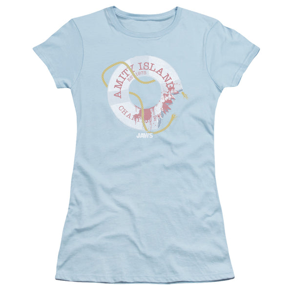 Jaws - Life Preserver Short Sleeve Junior Sheer