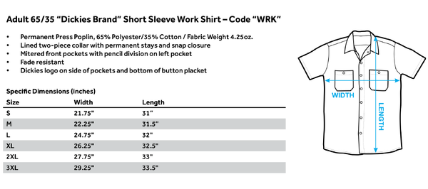 Mod Squad - Mod Squad Run Simple (Back Print) Adult Work Shirt