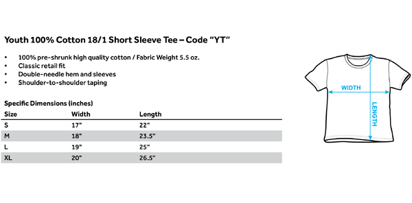 Mod Squad - Mod Squad Run Groovy Short Sleeve Youth 18/1