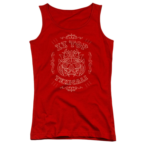 Zz Top - Texicali Demon Juniors Tank Top