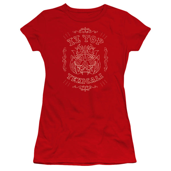 Zz Top - Texicali Demon Premium Bella Junior Sheer Jersey