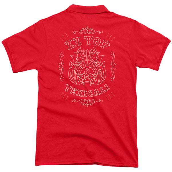 Zz Top - Frandango (Back Print) Mens Regular Fit Polo