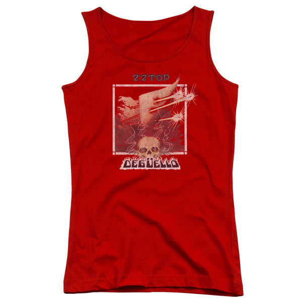 Zz Top - Deguello Cover Juniors Tank Top