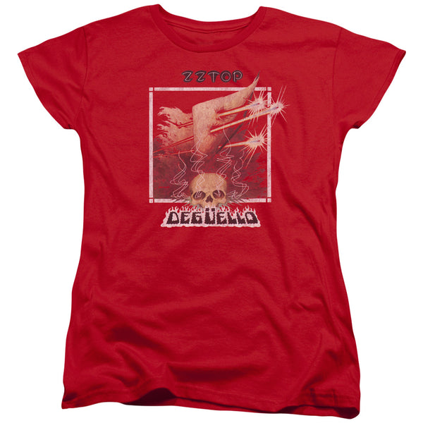 Zz Top - Deguello Cover Short Sleeve Women's Tee