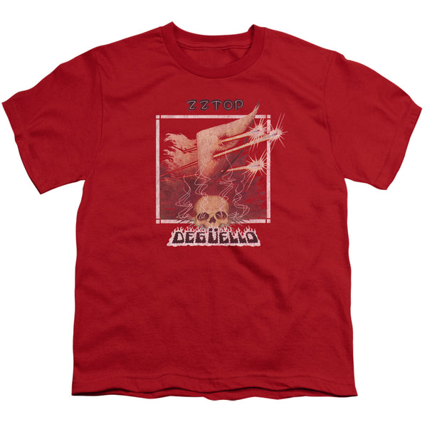 Zz Top - Deguello Cover Short Sleeve Youth 18/1