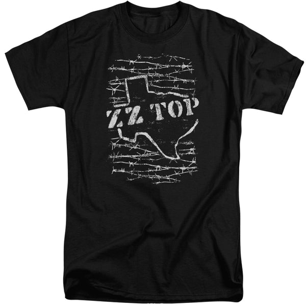 Zz Top - Barbed Short Sleeve Adult Tall