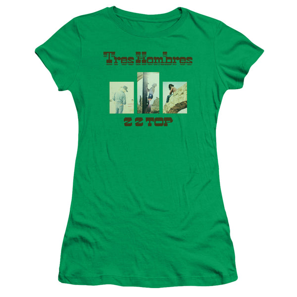 Zz Top - Tres Hombres Short Sleeve Junior Sheer