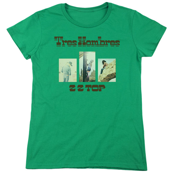 Zz Top - Tres Hombres Short Sleeve Women's Tee