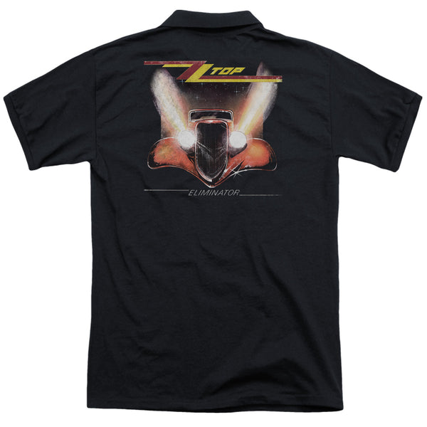 Zz Top - Eliminator Cover (Back Print) Mens Regular Fit Polo