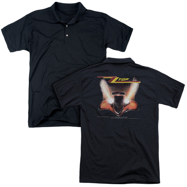 Zz Top - Eliminator Cover (Back Print) Mens Regular Fit Polo