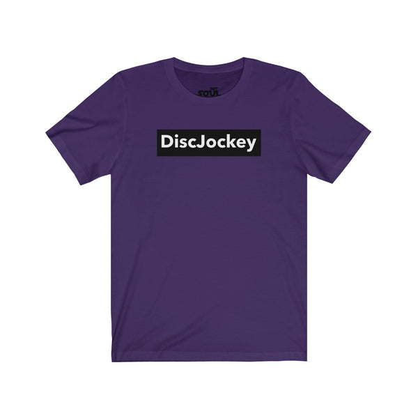 DiscJockey Unisex Jersey Short Sleeve Tee