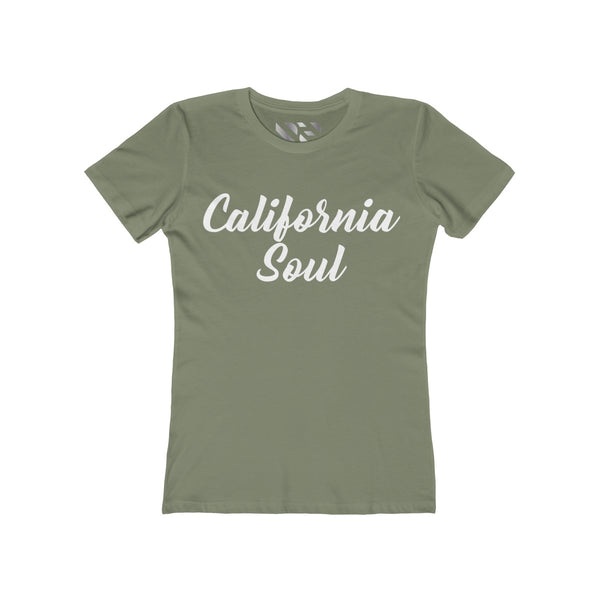 "California Soul" Women's The Boyfriend Tee