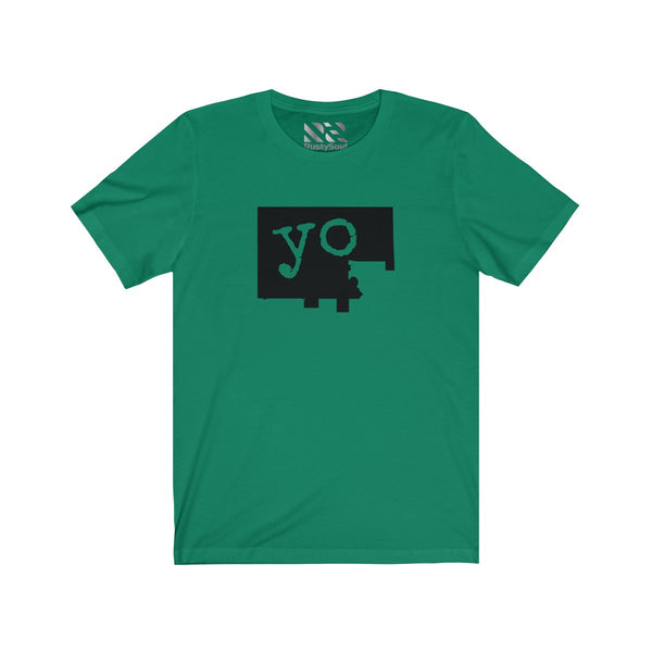 The Town "YO" (Black) Unisex Jersey Short Sleeve Tee