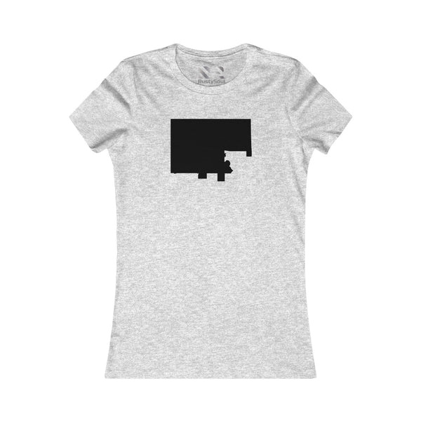 The Town "Silhouette" (Black) Women's Favorite Tee