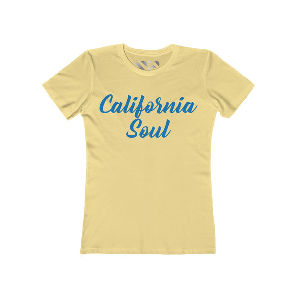 California Soul" Women's The Boyfriend Tee