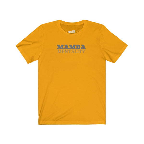 MAMBA MENTALITY Unisex Jersey Short Sleeve Tee