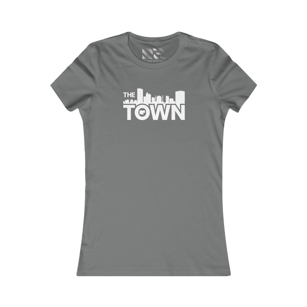 The Town "Skyline" (White) Women's Favorite Tee
