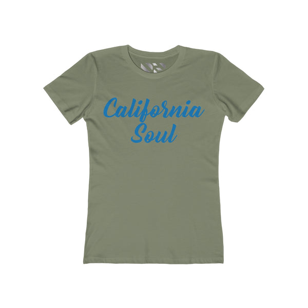 California Soul" Women's The Boyfriend Tee
