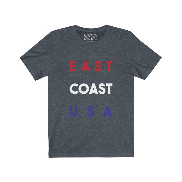 "East Coast USA" Unisex Jersey Short Sleeve Tee