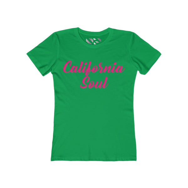 California Soul" Women's The Boyfriend Tee