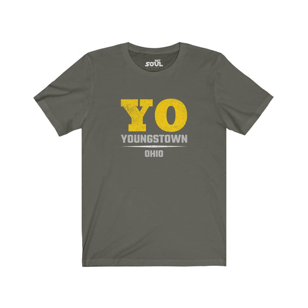 "YO" Unisex Jersey Short Sleeve Tee