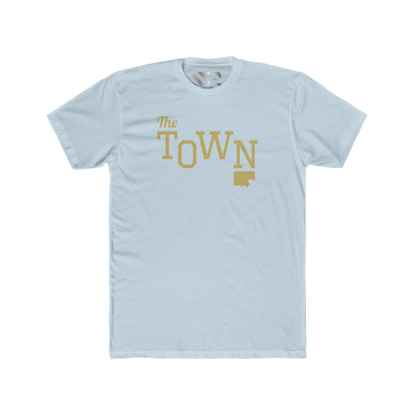 The Town 2 (Gold) Men's Cotton Crew Tee