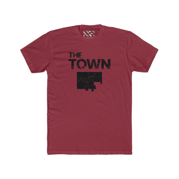 The Town 1 (Black) Men's Cotton Crew Tee