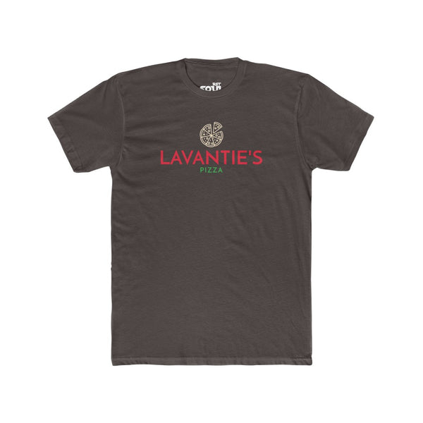Lavantie's Pizza Men's Cotton Crew Tee