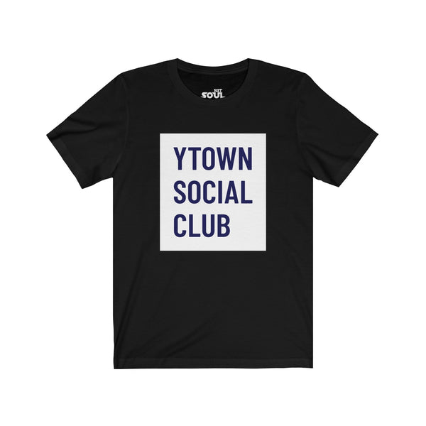 Y TOWN SOCIAL CLUB Unisex Jersey Short Sleeve Tee
