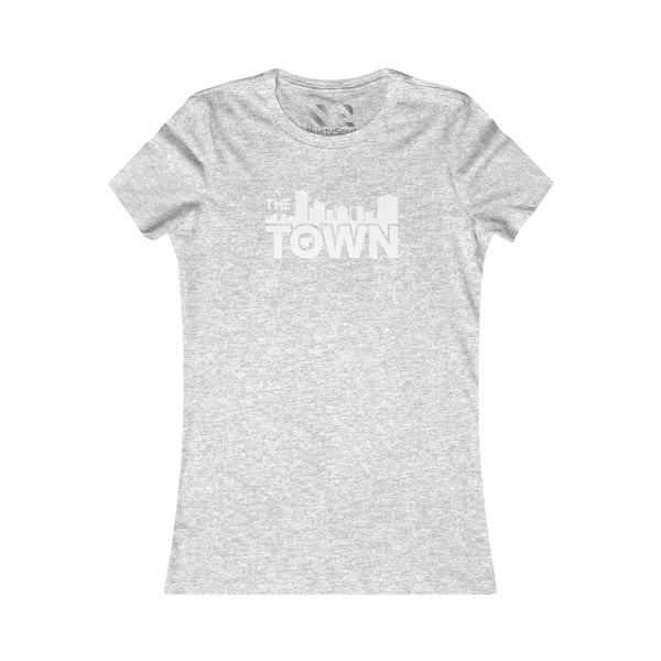 The Town "Skyline" (White) Women's Favorite Tee