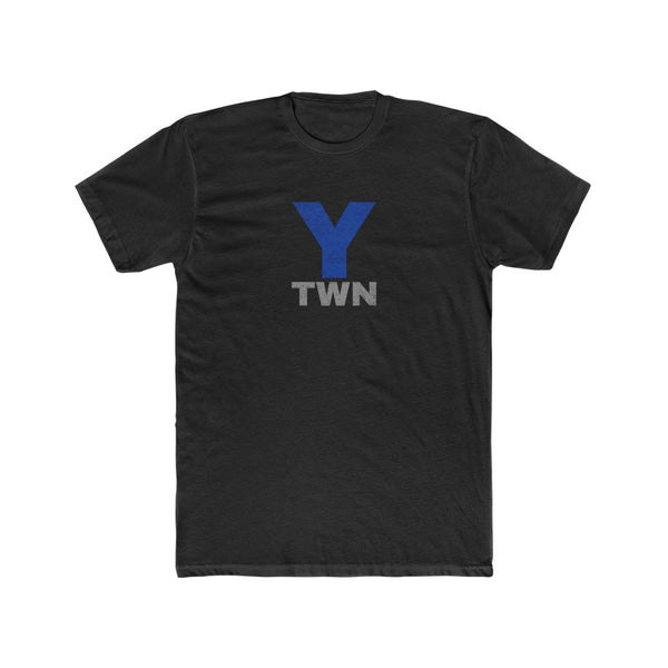 "Y TWN"  Men's Cotton Crew Tee