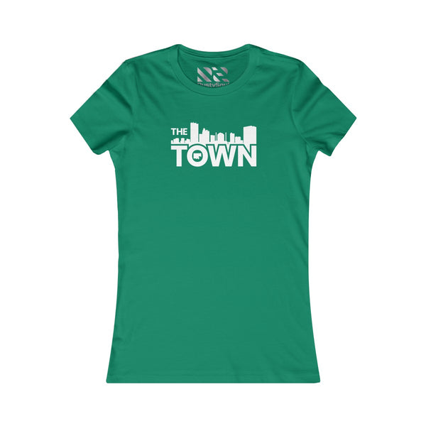 The Town "Skyline" (White) Women's Favorite Tee