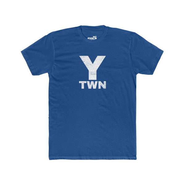 Y TWN Men's Cotton Crew Tee