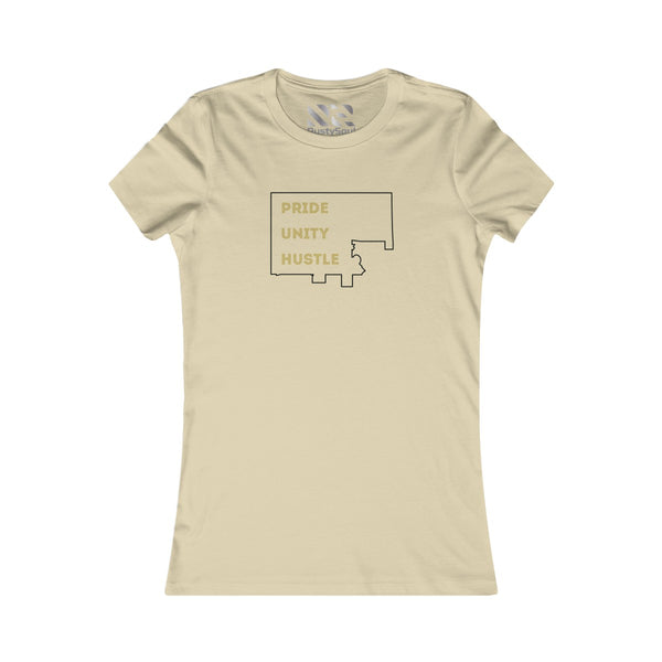 The Town "PRIDE UNITY HUSTLE" Women's Favorite Tee
