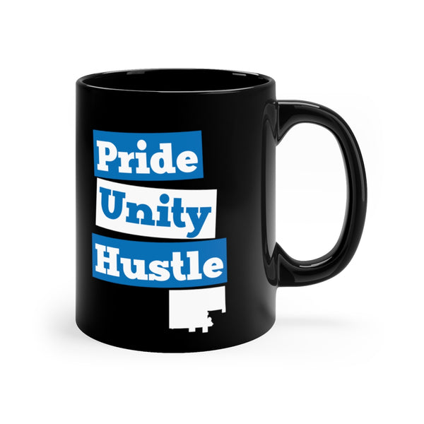 The Town "YO" Black mug 11oz