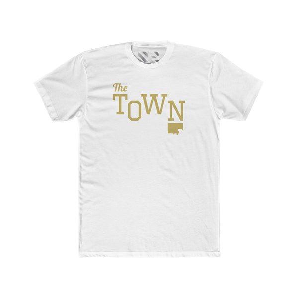 The Town 2 (Gold) Men's Cotton Crew Tee
