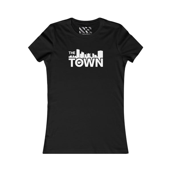 The Town "Skyline" (White) Women's Favorite Tee