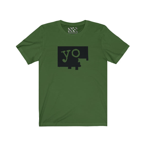The Town "YO" (Black) Unisex Jersey Short Sleeve Tee