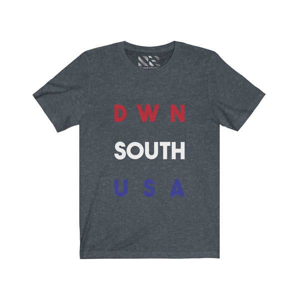 "Dwn South USA" Unisex Jersey Short Sleeve Tee