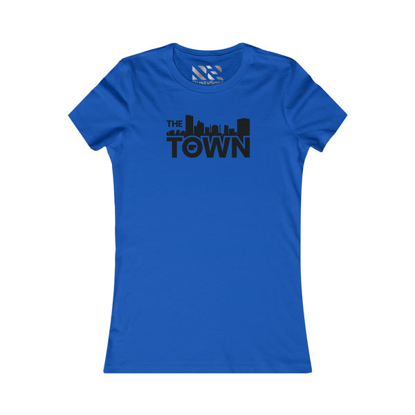 The Town "Skyline" (Black) Women's Favorite Tee