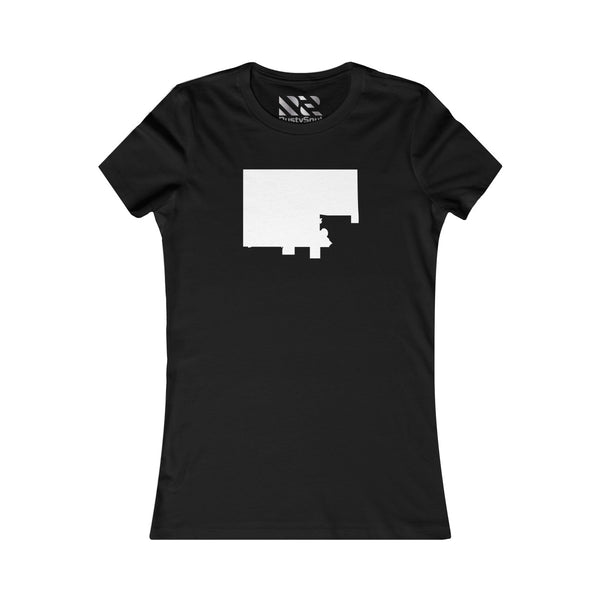 The Town "Silhouette" (White) Women's Favorite Tee