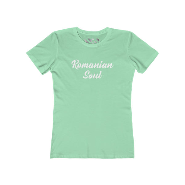 "Romanian Soul" Women's The Boyfriend Tee