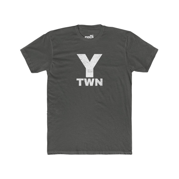 Y TWN Men's Cotton Crew Tee